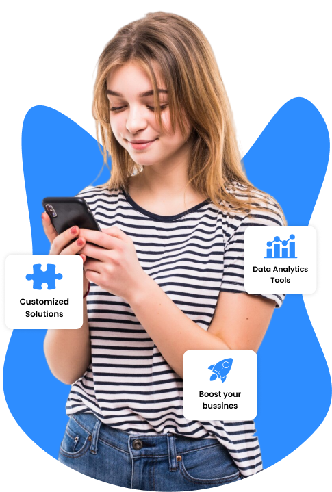 Woman Using Phone