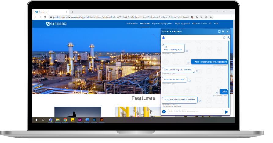 Chatbot-for-Generic-Oil-&-Gas-Customers