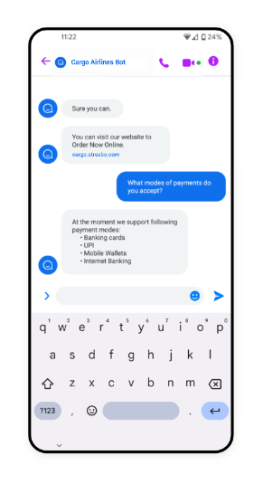 Chatbot-for-the-Cargo-Airline