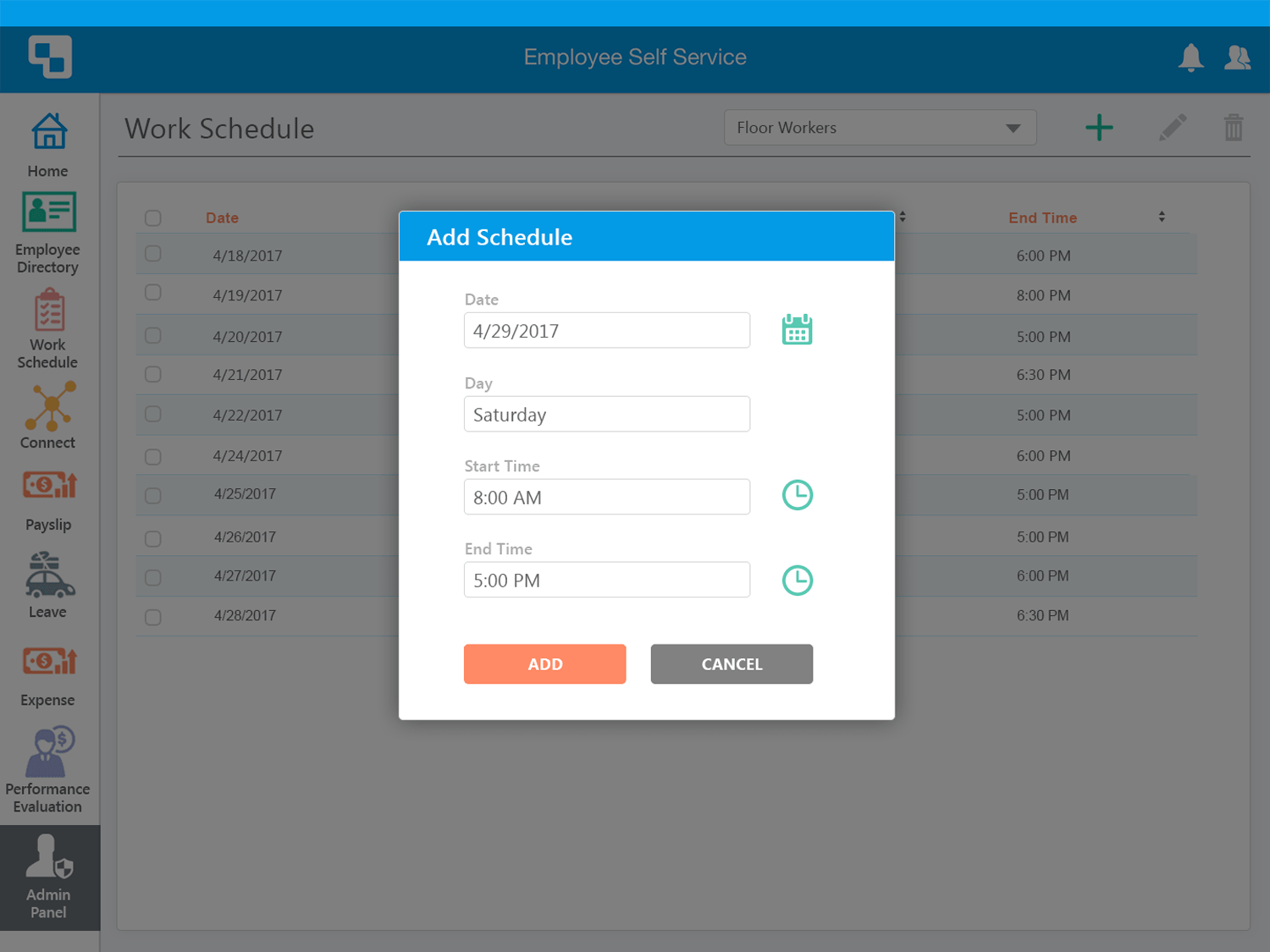 Work Order Invoices