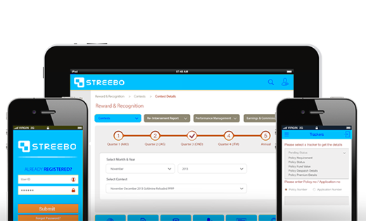 Empower agents and engage customers better with Streebo Mobile Insurance App and Omni-channel Solutions