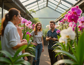 Greenhouse orchid team