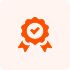 Improved trust and brand credibility icon