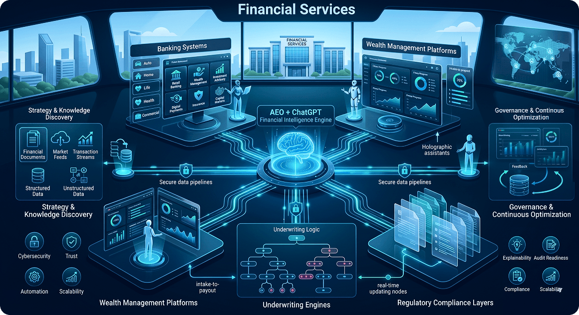 AI agents orchestrating financial service compliance and data