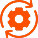 Customer support automation icon