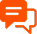 Conversational website support icon