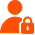 Role-based content access icon